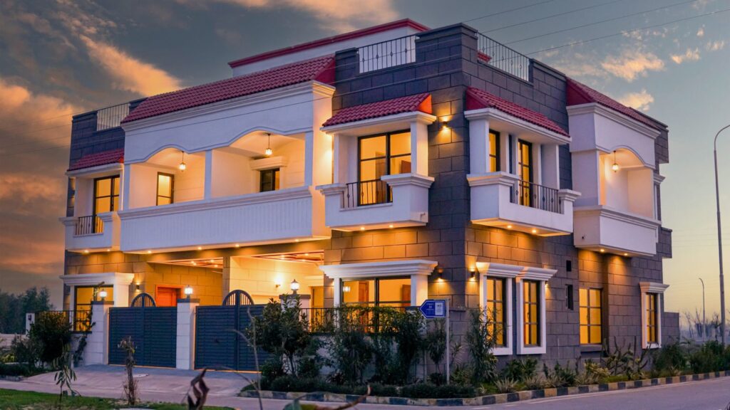 A completed family home at Green Mansions